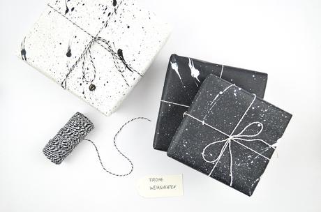 DIY Weihnachtliche Geschenkverpackung für Design-Liebhaber 