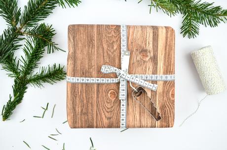 DIY Weihnachtliche Geschenkverpackung für Bastler