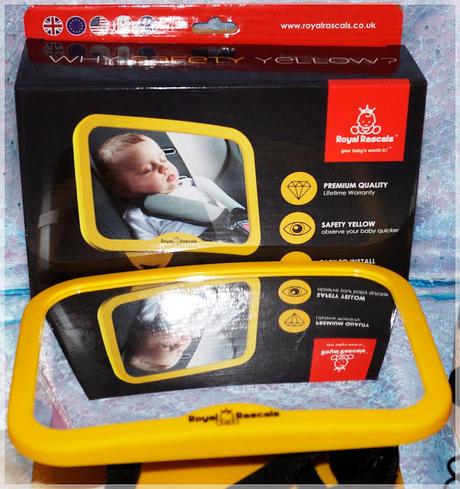 Royal Rascals Baby Auto Spiegel für die Sicherheit deines Babys