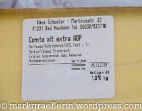 Weihnachtsmarktfutter für Daheim: Comté Chässchnitten mit Feldsalat