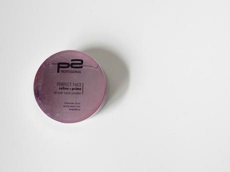 p2 perfect face refine + prime all-over loose powder
