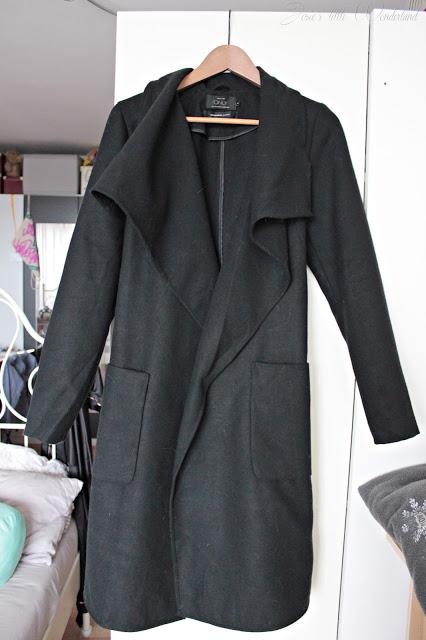 Fashion | Novemberausbeute, blog, shoppingausbeute, josie´s little wonderland, november, coat, black coat, vero moda, mantel