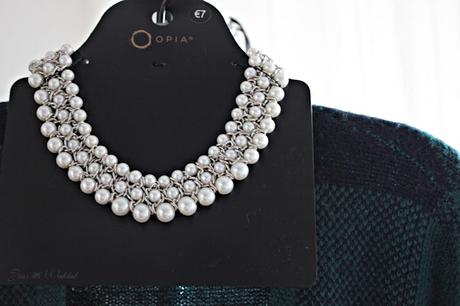 Fashion | Novemberausbeute, blog, shoppingausbeute, josie´s little wonderland, november, necklace, perl, white, statement necklace
