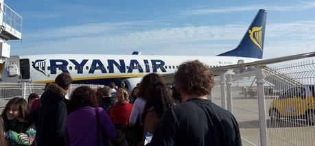 Ryanair Abflug Faro