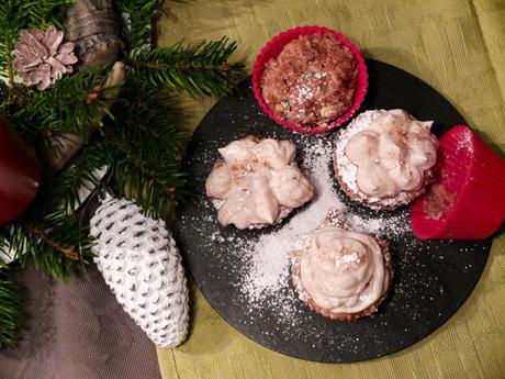 7. Dezember: leichte Lebkuchen Cupcakes