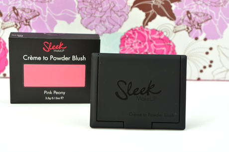 Review, Swatches & Tragebilder: Sleek - Creme to Powder Blush Nuance Pink Peony
