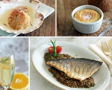 Weihnachtsmenü (Fisch) / Christmas menu (fish)