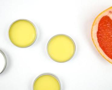 Grapefruit Lippenbalsam selbst gemacht
