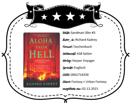 Richard Kadrey – Aloha from Hell