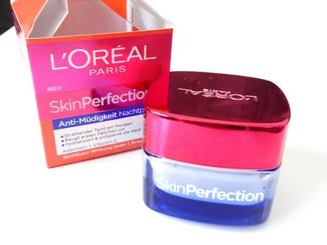 L'Oréal Skin Perfection Anti-Müdigkeit Nachtcreme Verpackung