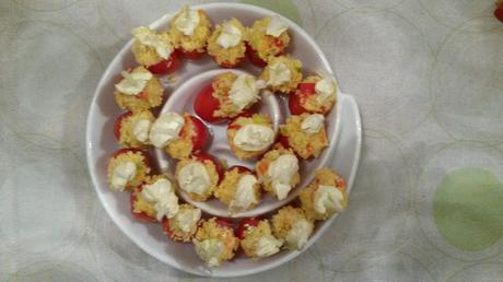 Rezept: gefüllte Tomaten [Fingerfood]