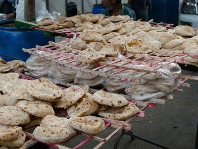Ägyptisches Dorfbrot Fladenbrot Baladi Ägypten Brot Brotsorten