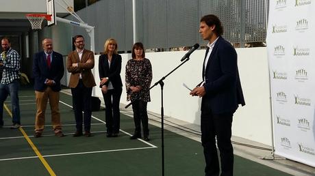 Offizielle Eröffnung des 1.Zentrum der Stiftung Fundación Rafael Nadal