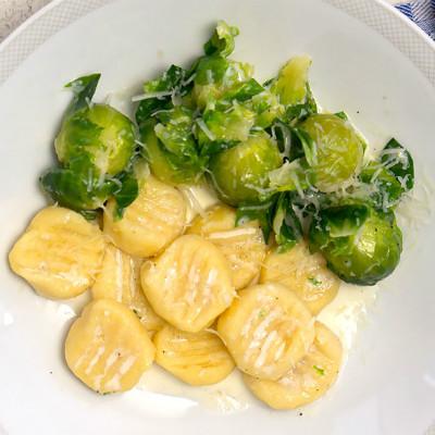 Gnocchi mit Rosenkohl