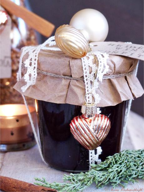 Geschenke aus der Küche Heidelbeer-Winter-Konfitüre, Kokos Marshmallows & Orange-Zimt Granola