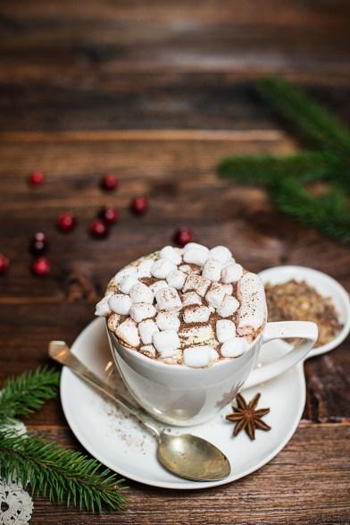 Heiße Schokolade mit Marshmellows (Smores Hot Chocolate)