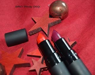 Review: Gosh Velvet Touch Lipsticks