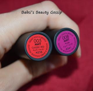 Review: Gosh Velvet Touch Lipsticks