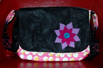 Black and Pink Bag