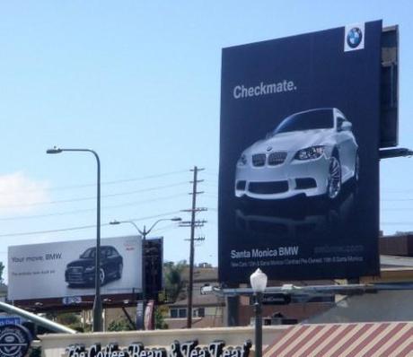 Werbeduell – Audi gegen BMW – Plakatwerbung