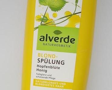 [Review] alverde Blondspülung Hopfenblüte Honig