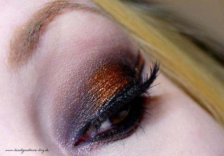 Schwarz und Kupfer - AMU + Bloparade Mac Copper Sparkle