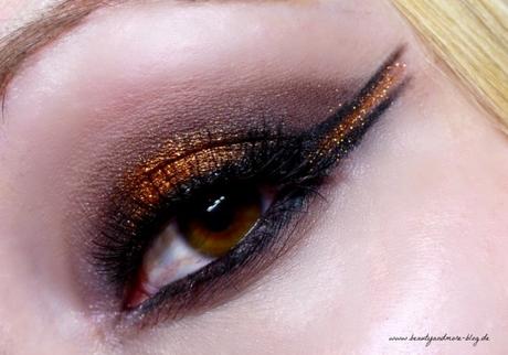 Schwarz und Kupfer - AMU + Bloparade Mac Copper Sparkle Pigment