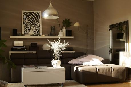 Blog + Fotografie by it's me! - Rooming, dekoriertes Wohnzimmer im Sonnenschein