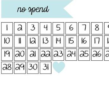 No Spend Free Printable