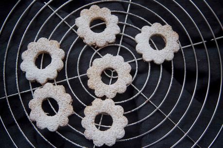 Glutenfree Mandel Cookies Linzer-Plätzchen