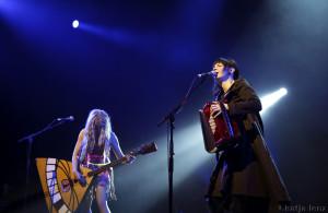 KONZERT-REVIEW: Katzenjammer & Sivert Höyem – Frankfurt, 19.12.2015