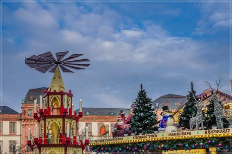 Unterwegs auf dem Darmstädter Weihnachtsmarkt