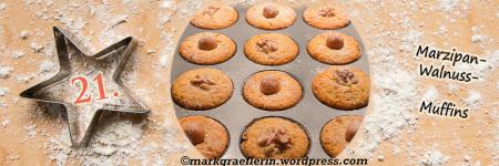 Marzipan Walnuss Muffins 1