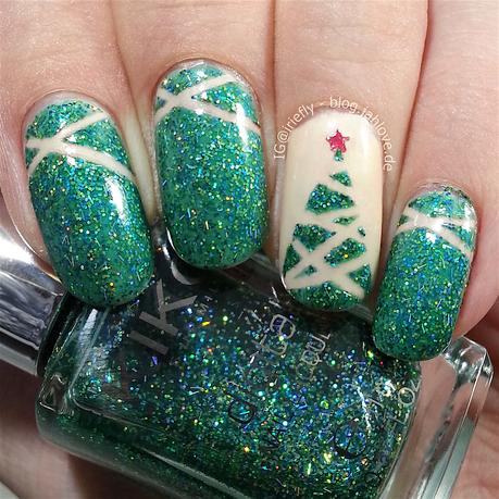 [Nails] Festliche Weihnachtsnägel Kiko 