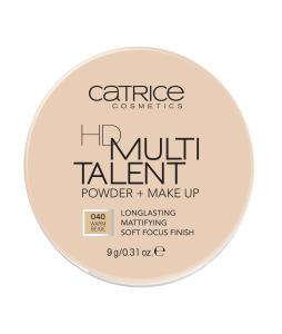 Catrice HD Multitalent Powder + Make Up 040 Warm Beige