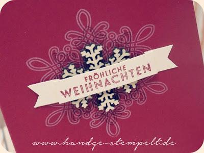 Weihnachtliches rot