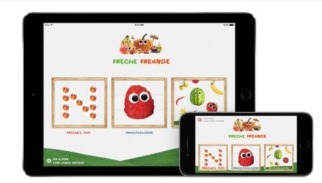 Freche Spiele-App für Kinder