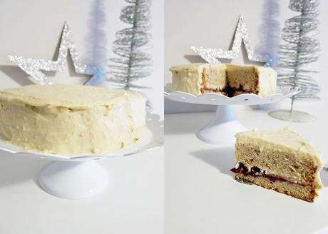 weihnachtliche Eierlikör-Zimt-Torte