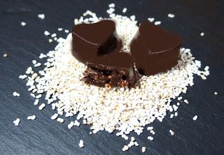 Amaranth-Nougat-Pralinen