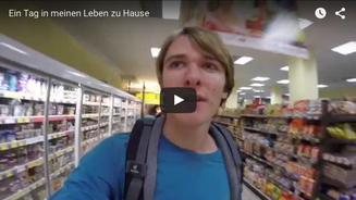 Ein Tag in meinem Leben zu Hause (Video)