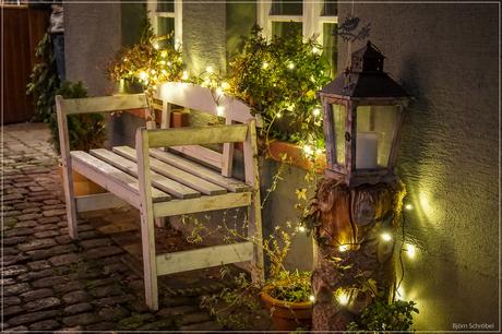 Unterwegs auf dem Weihnachtsmarkt in Michelstadt