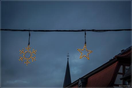 Unterwegs auf dem Weihnachtsmarkt in Michelstadt