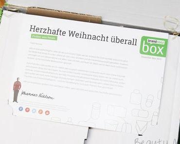 Brandnooz Box Dezember 2015