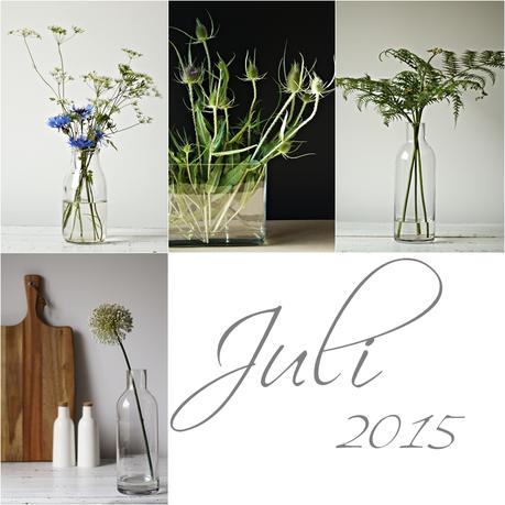Blog + Fotografie by it's me! - Collage Friday Flowerday - Juli 2015