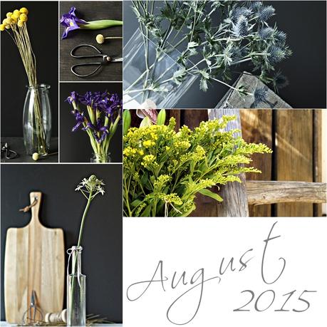 Blog + Fotografie by it's me! - Collage Friday Flowerday - August 2015