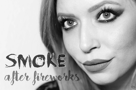 |Festive Looks| Smoke after fireworks - Silvester Make-Up