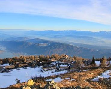 Winter hiking at Gerlitzen Alpe