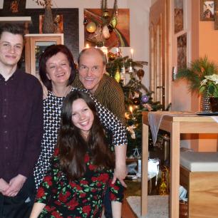 Wir schlemmen uns ins neue Jahr! Mousse au chocolat mit Spekulatiushäubchen