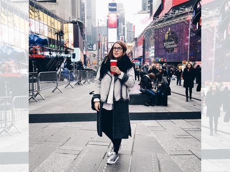 Outfit: New York City - shades of grey