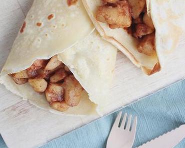 {zu Gast} Leas Winterfrühstück: Crêpes mit Apfel-Zimt-Füllung